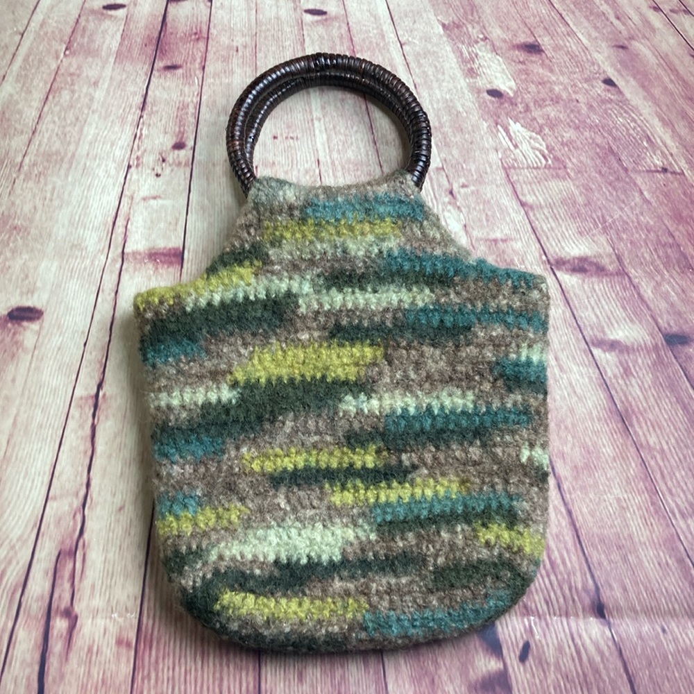 💵Multicolor Knit Women's Bag